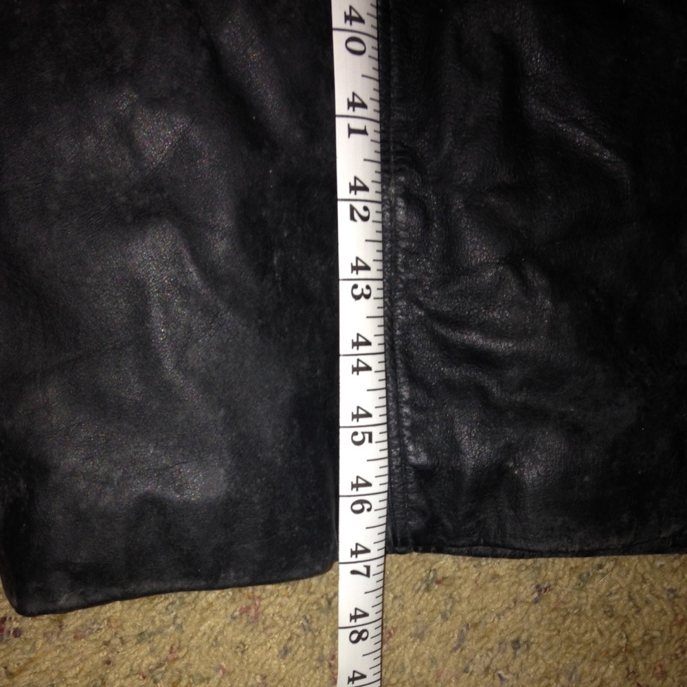 Leather coat - Picture 3 of 4